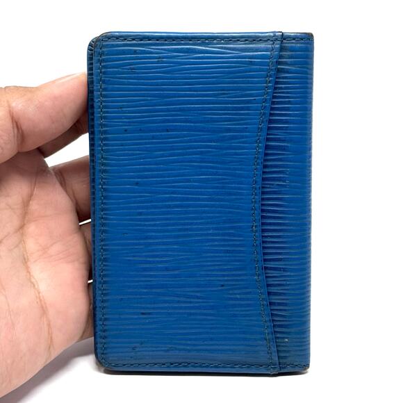 Louis Vuitton Blue Bifold Wallet - Picture 4 of 11